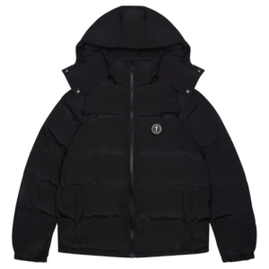 Irongate Detachable Hooded Puffer Black